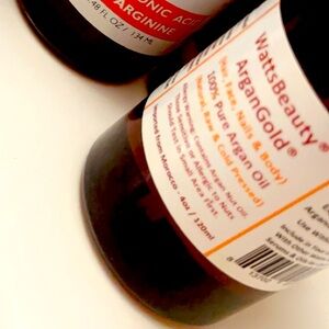 Watts Beauty Argan Gold Face and Body Oil - 2 ounces